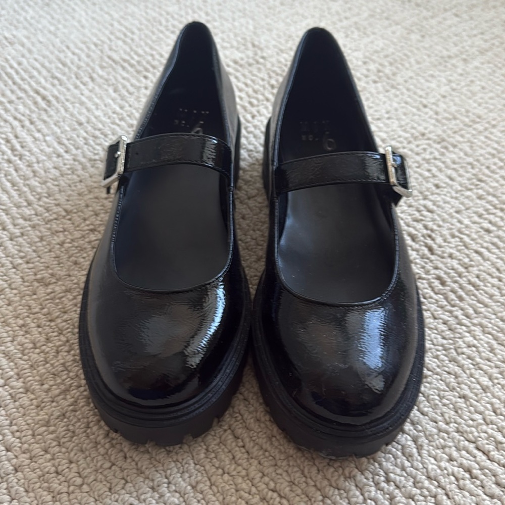 Chunky Patent Leather Mary Jane- Mix No. 6